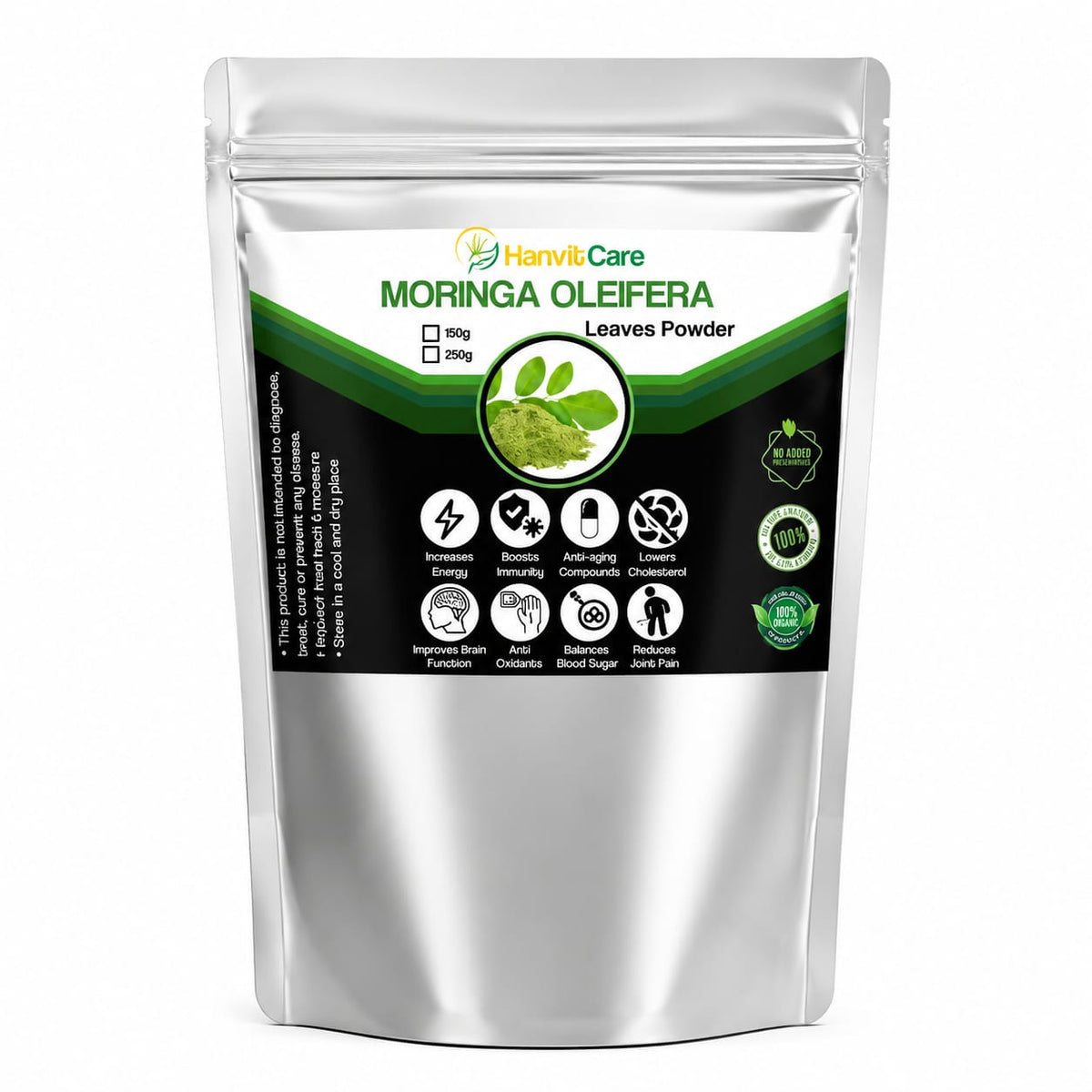 PURE MORINGA LEAVES POWDER